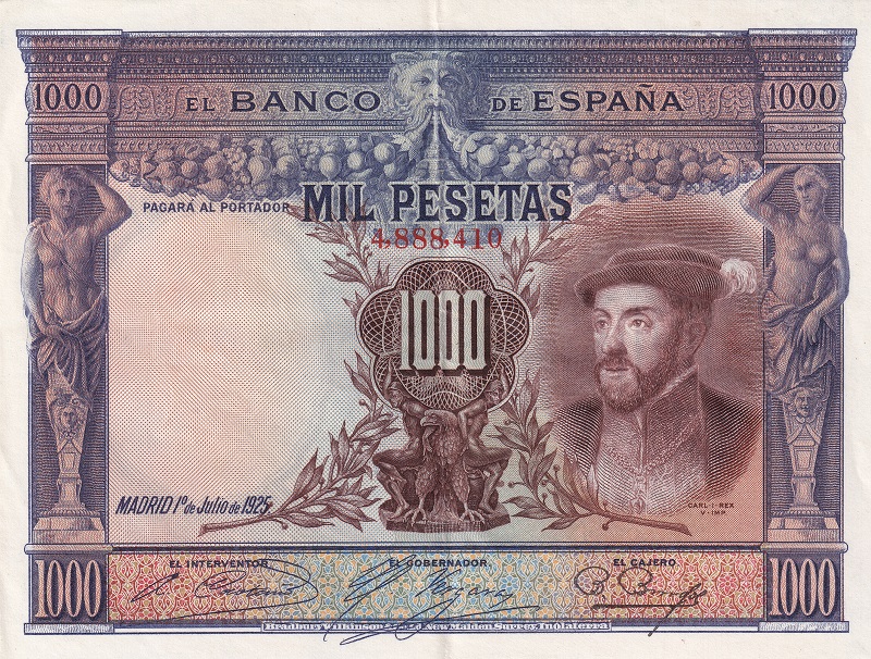 Billete 1925